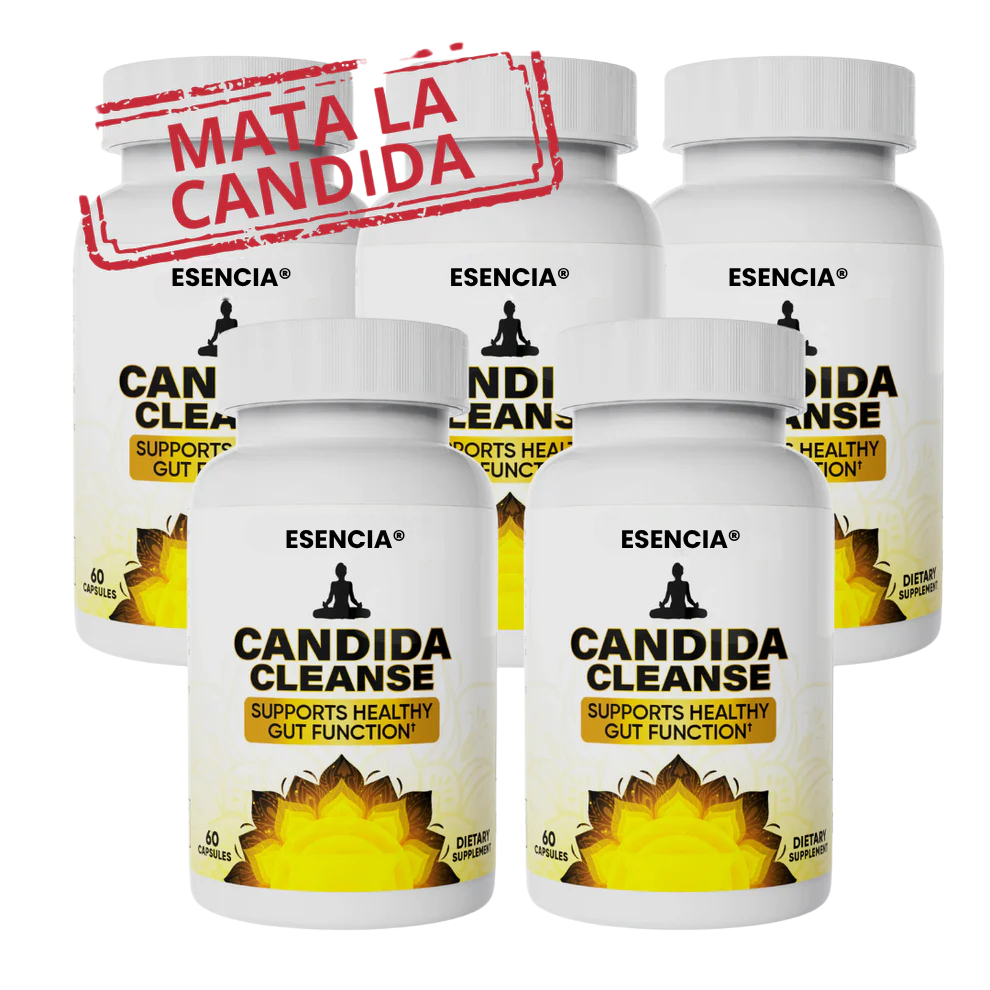 Suplemento CANDIDA apoyo intestinal y colon 60 cápsulas
